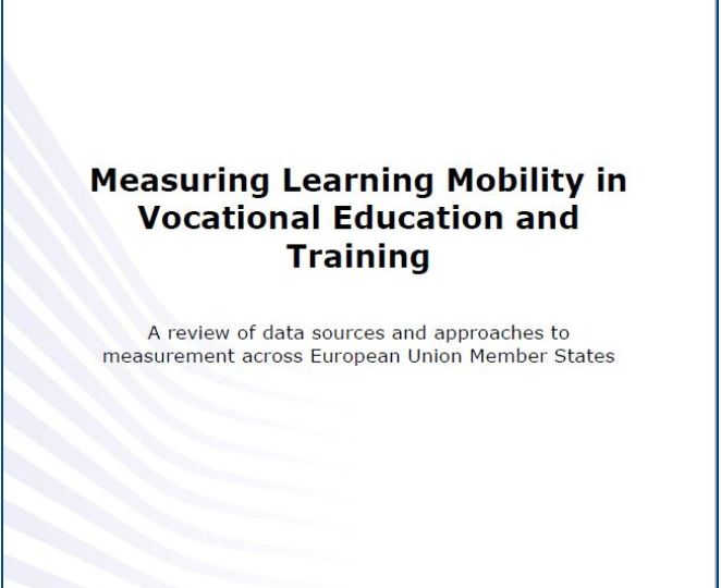 Measuring learning mobility in vocational education and training publication